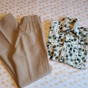 1970's Vintage High Waist Bellbottoms Size 26